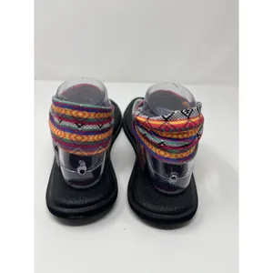 Sanuk Yoga Sling 2 Geometric Knit Sandal Women 9 Multicolor Boho Hippie Tribal thumbnail 4