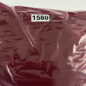 Burgundy Red Pleated Midi Skirt Elastic Waist Cotton Blend Small‎ thumbnail 4