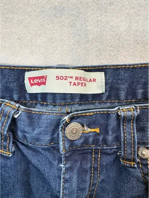 Levi’s 502 Regular Taper Women’s Jeans Size 16 Reg W28 L28 Blue Stretch Denim thumbnail 7