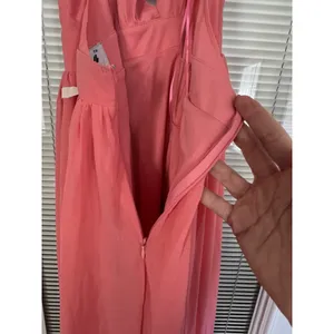 Meghan LA Enchanted Garden Maxi Dress Buff PINK XL NWT‎ $476 thumbnail 10