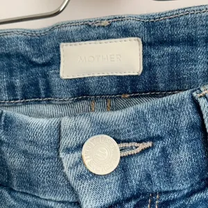 Mother Denim The Looker Ankle Fray Jean One Smart Cookie Blue Womens Size 26 thumbnail 7