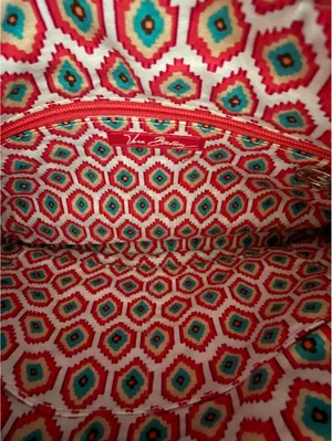 Vera Bradley NEW Cha Cha Shoulder Handbag Call Me Coral Cottage BOHO Coquette thumbnail 5