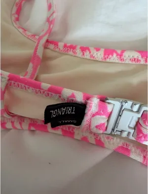 triangl swimwear Hot Pink Leopard Print Bikini thumbnail 3
