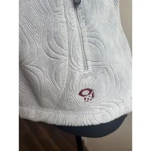 Mountain‎ Hardwear Floral Embossed Fleece Vest small layered travel outdoors thumbnail 2