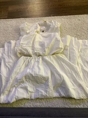 NWT Free People top and skirt Like A Wave Set in ivory. Size Medium thumbnail 3