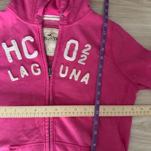 Hollister Large Laguna Beach Hoodie Full Zip Y2K 2000s Preppy‎ School thumbnail 7