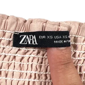 Zara Women XS Pink Halter Corset Top Coquette Balletcore Festival EUC thumbnail 5