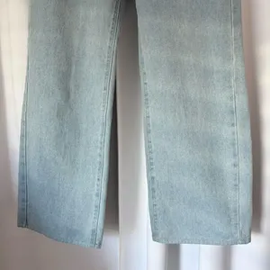 SHEIN Dazy Light Blue High Waisted Straight Leg Jeans thumbnail 4