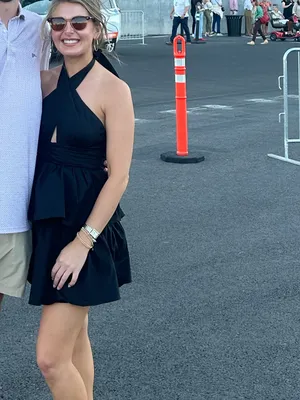 Pants Store Black Halter Dress S thumbnail 2