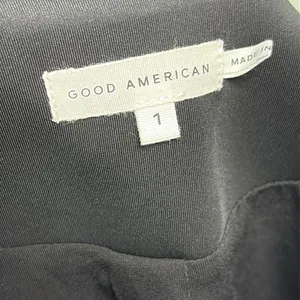 Good American Scuba 2.0 Black Blazer Size 1 Small thumbnail 9