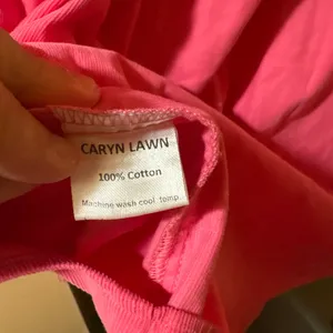 Caryn Lawn Preppy Corduroy Star Elbow Patch Dress in Pink thumbnail 10