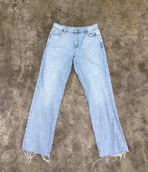 Garage 90s straight leg Jeans raw hem thumbnail 2