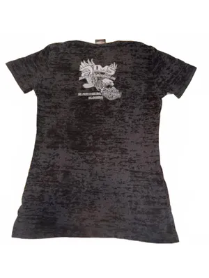 Harley-Davidson Woman’s XL St. Petersburg Florida Mineral Wash Motorcycle Tee thumbnail 4
