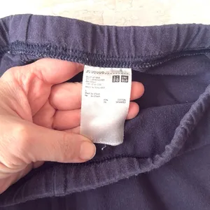 Uniqlo S/M Womens Navy Blue Leggings Waist Size 26/27 Pants Size Small thumbnail 2