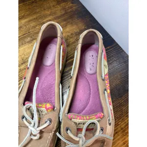 Sperry Tan And Pink Loafers Size‎ 5.5 thumbnail 5