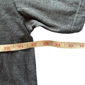 Majestic Gray Nee York Mets City Skyline Tee Size Large thumbnail 6