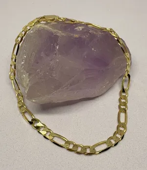Gold Plated Sterling Silver Bracelet 7” thumbnail 1