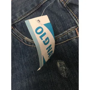 Old Navy Women's Blue Mini Jean Skirt Zip & Button Pockets Size 6 thumbnail 7