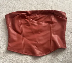 Altar'd State Leather Top thumbnail 1