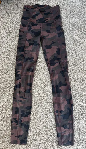 Lululemon Camo Fast and Free Leggings thumbnail 1