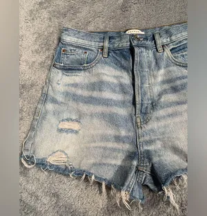 Pacsun ultra high rise vintage short 27 thumbnail 2
