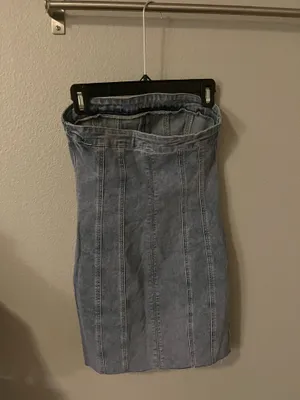Princess Polly Denim Dress Mini thumbnail 2