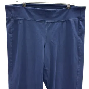 Lauren Ralph Lauren Navy Blue Straight Leg Stretch Legging Pants Womens Large thumbnail 3