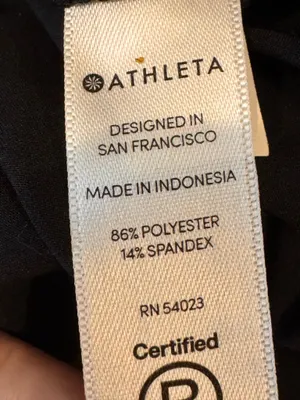 Athleta Skyline High Rise Paperbag Shorts Black Tie Lightweight S 4 thumbnail 6