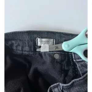 Madewell The Perfect Vintage Wide-Leg Jean Size 27 Black Rinse thumbnail 5
