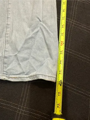 Levi's Light Blue High Rise Straight Jeans thumbnail 3