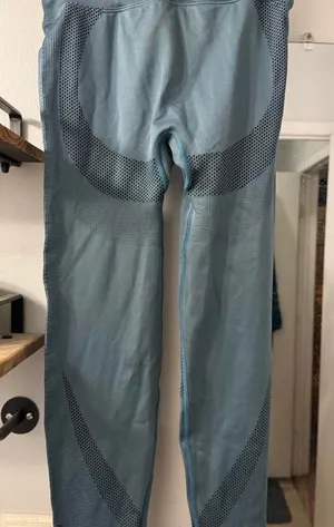 Victoria-s-secret-pink Women's Blue and Green Leggings thumbnail 1