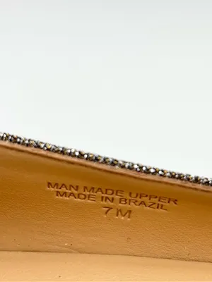 Talbots Metallic Gold Pointed-Toe Flats Size 7 thumbnail 7