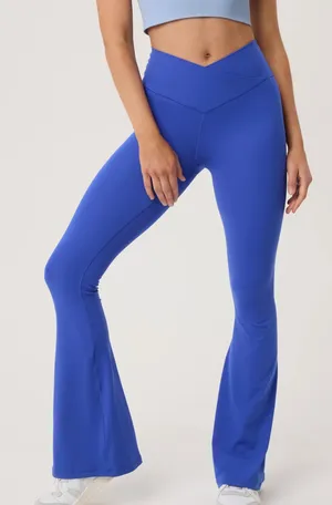 Aerie Leggings Crossover Flare thumbnail 1