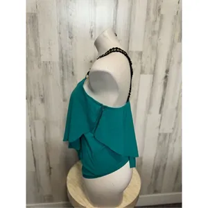 Akira green blouse thumbnail 3