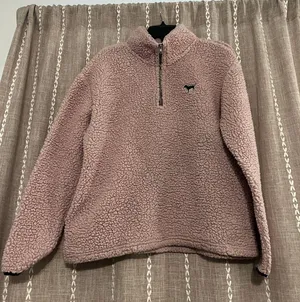 PINK Victoria’s Secret Sherpa Pullover thumbnail 1