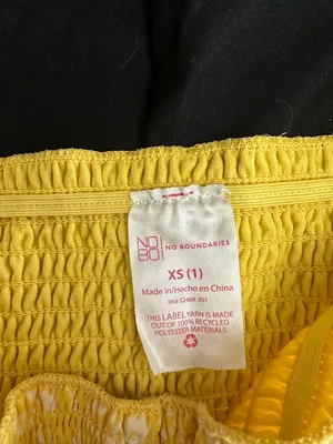 2pc Summer Set Yellow Size XS thumbnail 2