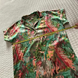 Victoria’s Secret Colorful Multi Color PJ Pajama Sleep Shirt Gown Sz M Medium thumbnail 5