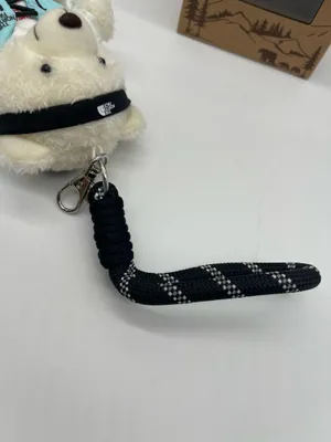 NWT The North Face Korea White Label Running Bear Keyring thumbnail 5