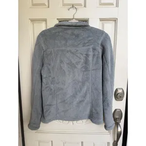 Patagonia Women's‎ Re-Tool Snap-T Fleece Pullover Gray /Coral Size Small thumbnail 5
