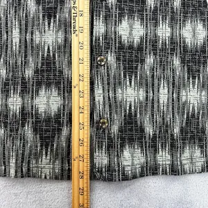 FRYE Premium Sleepwear Mens Medium Flannel Print Notched Set Gray Cotton Blend‎ thumbnail 11