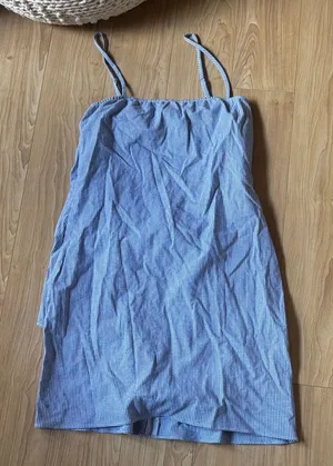 Show Me Your MuMu Blue gingham Dress thumbnail 1