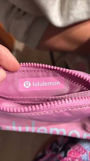 Lululemon Card Holder Wallet pink thumbnail 6
