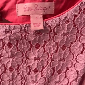 Lilly Pulitzer Aleesa Lace Dress Size 0 thumbnail 4