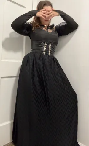 Whimsigoth Cosplay Dress Black Size M thumbnail 1