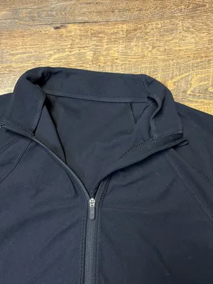 Lululemon Fresh Tracks 1/2 Zip Pullover Top Women's 10 Black Running Jacket Soft thumbnail 12