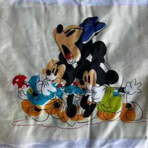 White Mickey Mouse Shirt “Eat an Apple” thumbnail 5