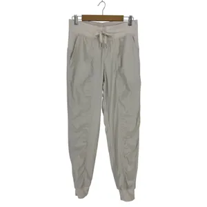 Lululemon Dance Studio Mid-Rise Lined‎ Jogger Raw Linen Size 8 thumbnail 2