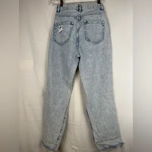 PacSun Light Blue Distressed Boyfriend‎ Jeans thumbnail 6