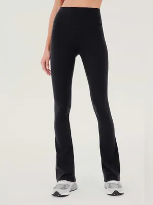 Splits59 Raquel High-Rise Flare Leggings Black thumbnail 8