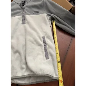 Columbia M Green Fleece‎ Sweatshirt EUC LKN thumbnail 6